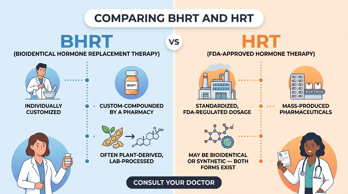 bhrt vs hrt